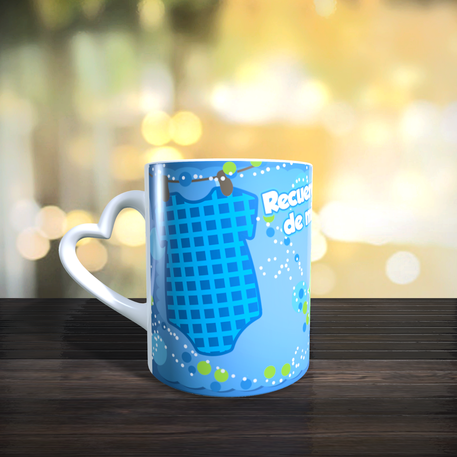 Taza Recuerdo de mi nacimiento 2 Diseños a elegir - 3