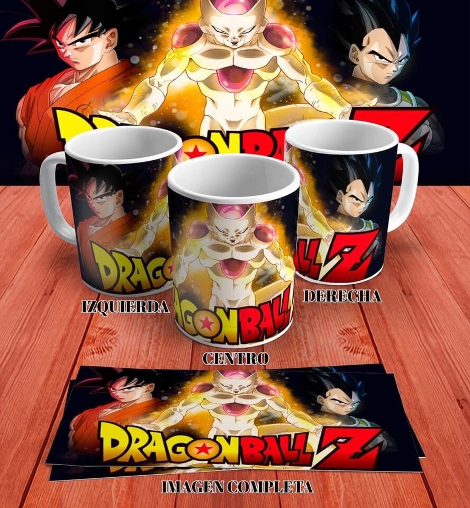 Tazas Dragon Ball Z - 7798 - 1
