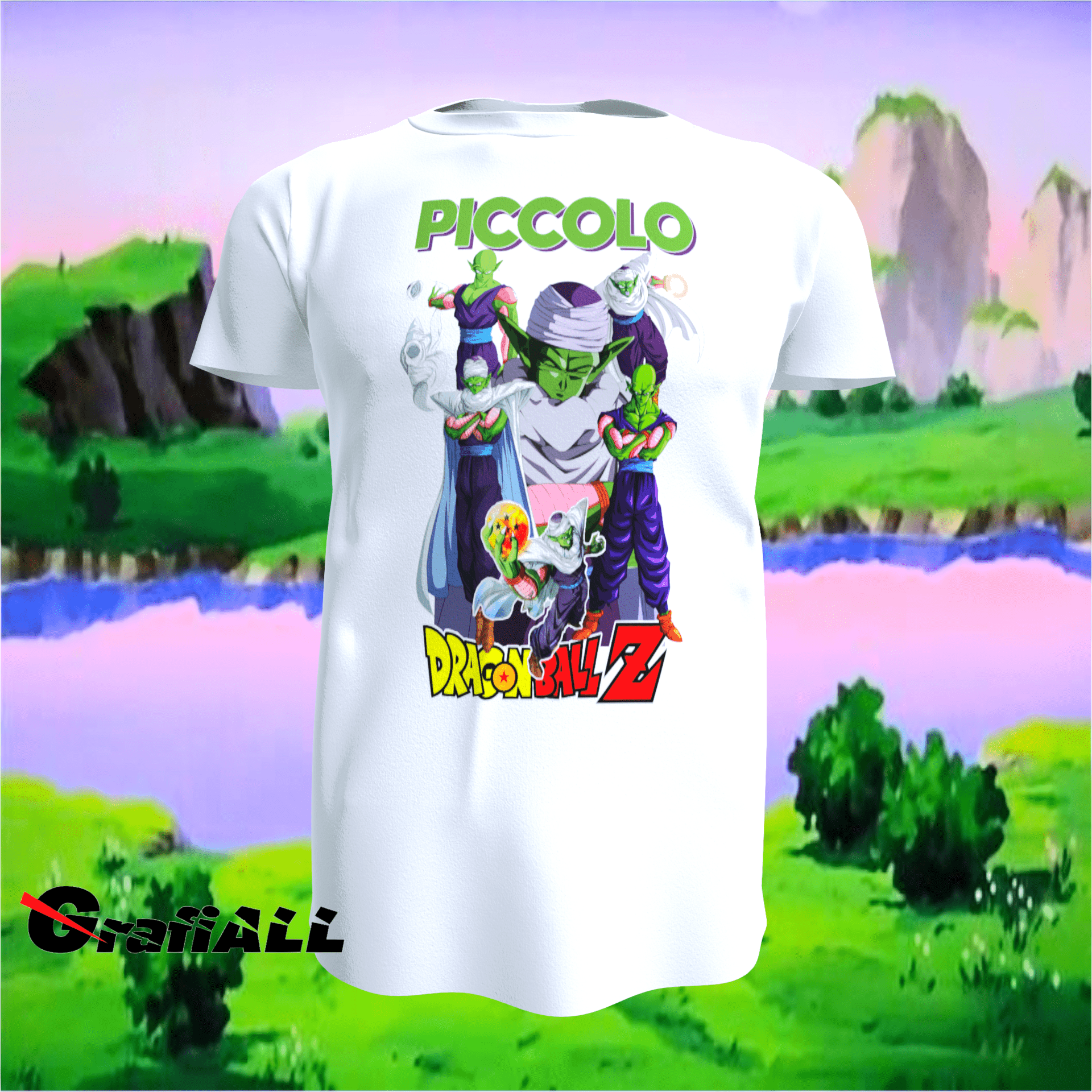 Camiseta Piccolo 01 DragonBall, 100% Algodón - 2