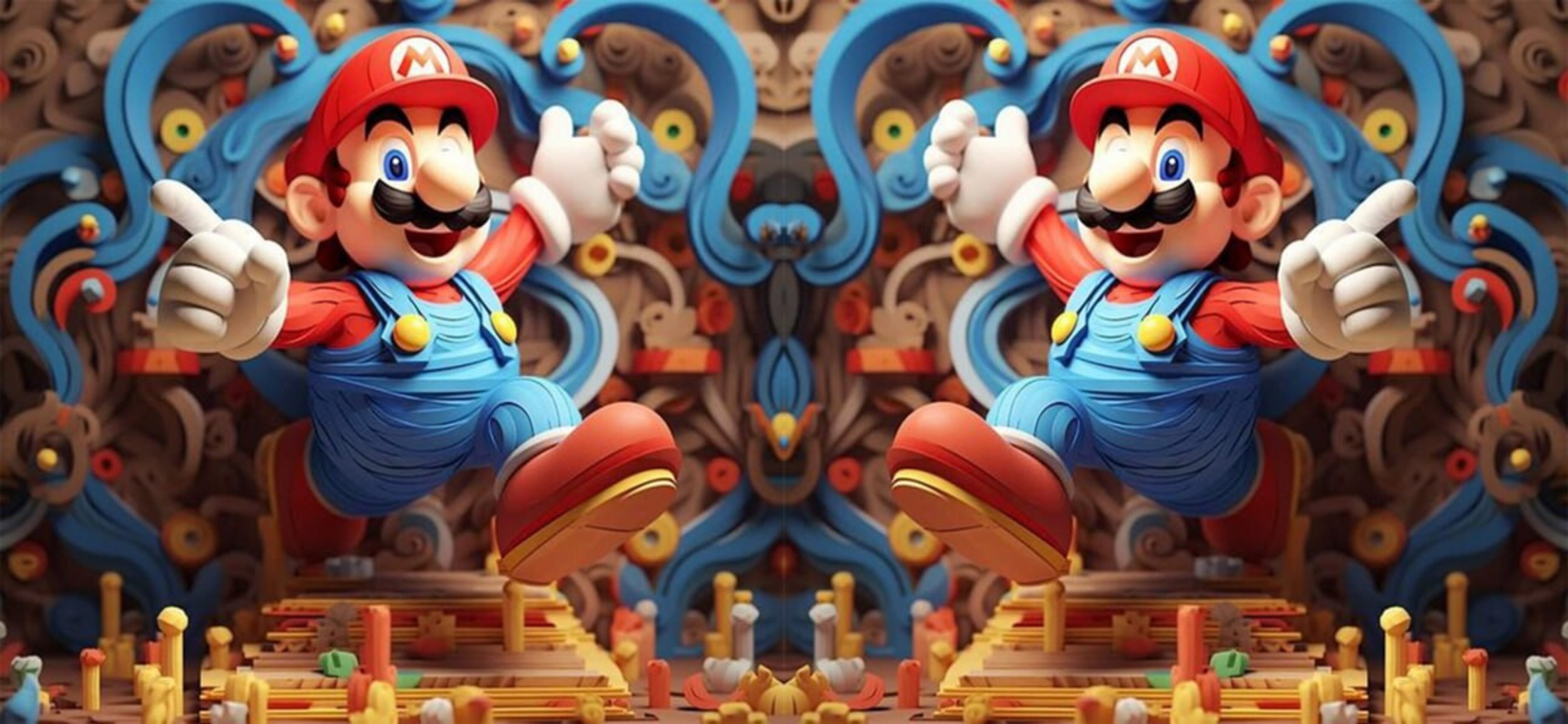 TAZA Mario Bros 3D. - 5