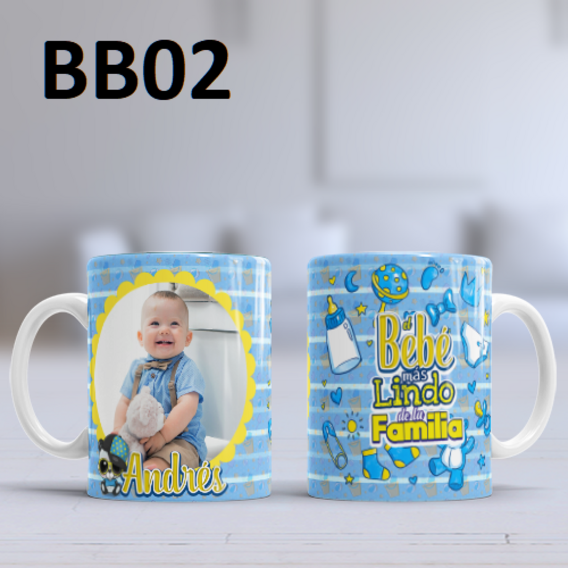 Taza personalizada Mi Bebé varios diseños a elegir. - 2