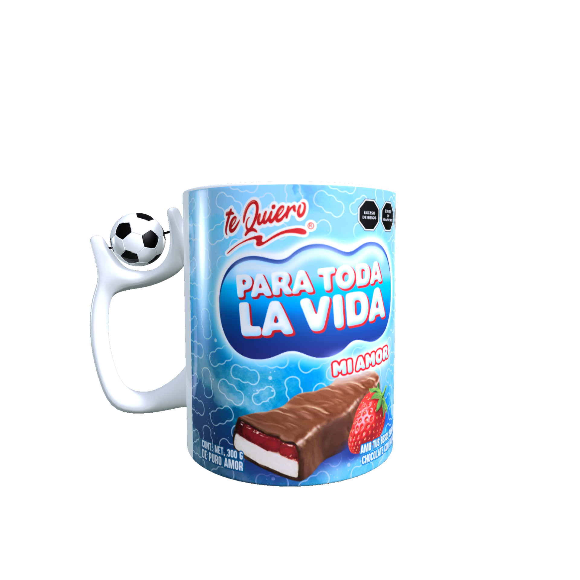 Tazas Te quiero para Toda la vida, puedes poner tú nombre si lo desea.. - 2