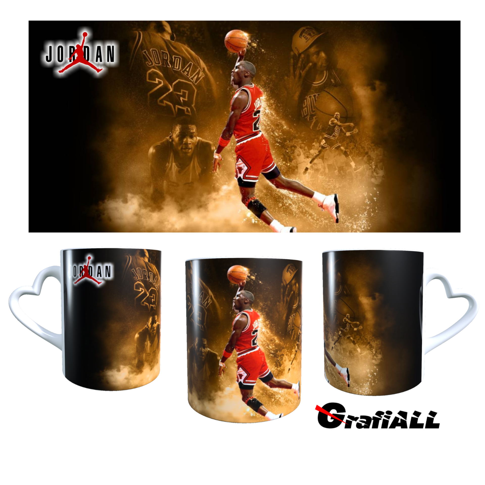 Taza Michael Jordan 05, varios modelos a elegir - 2