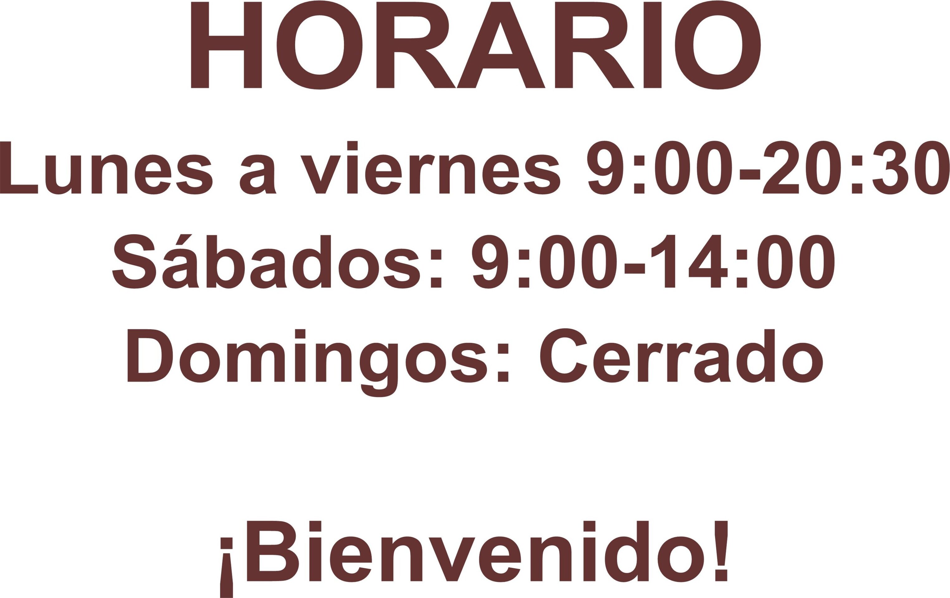 Pegatinas horario trabajo u oficina 27 x 17 cm - 5