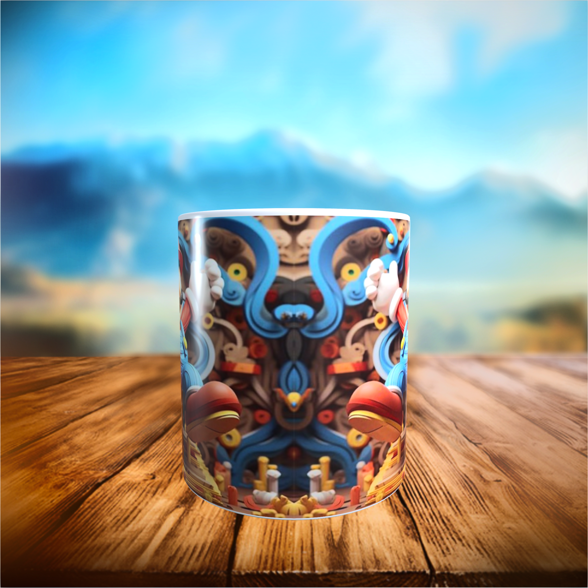 TAZA Mario Bros 3D. - 2
