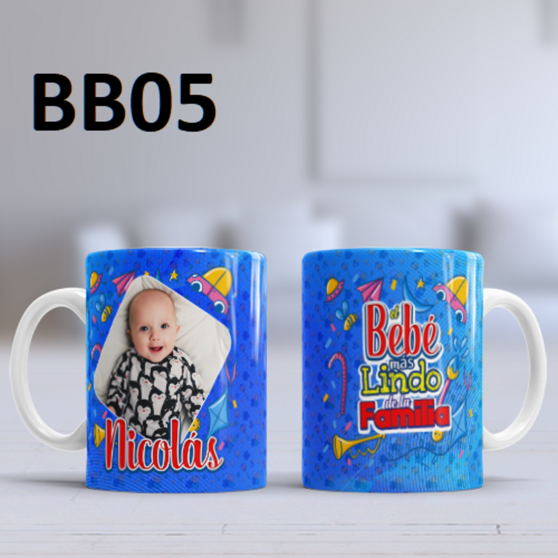 Taza personalizada Mi Bebé varios diseños a elegir. - 5