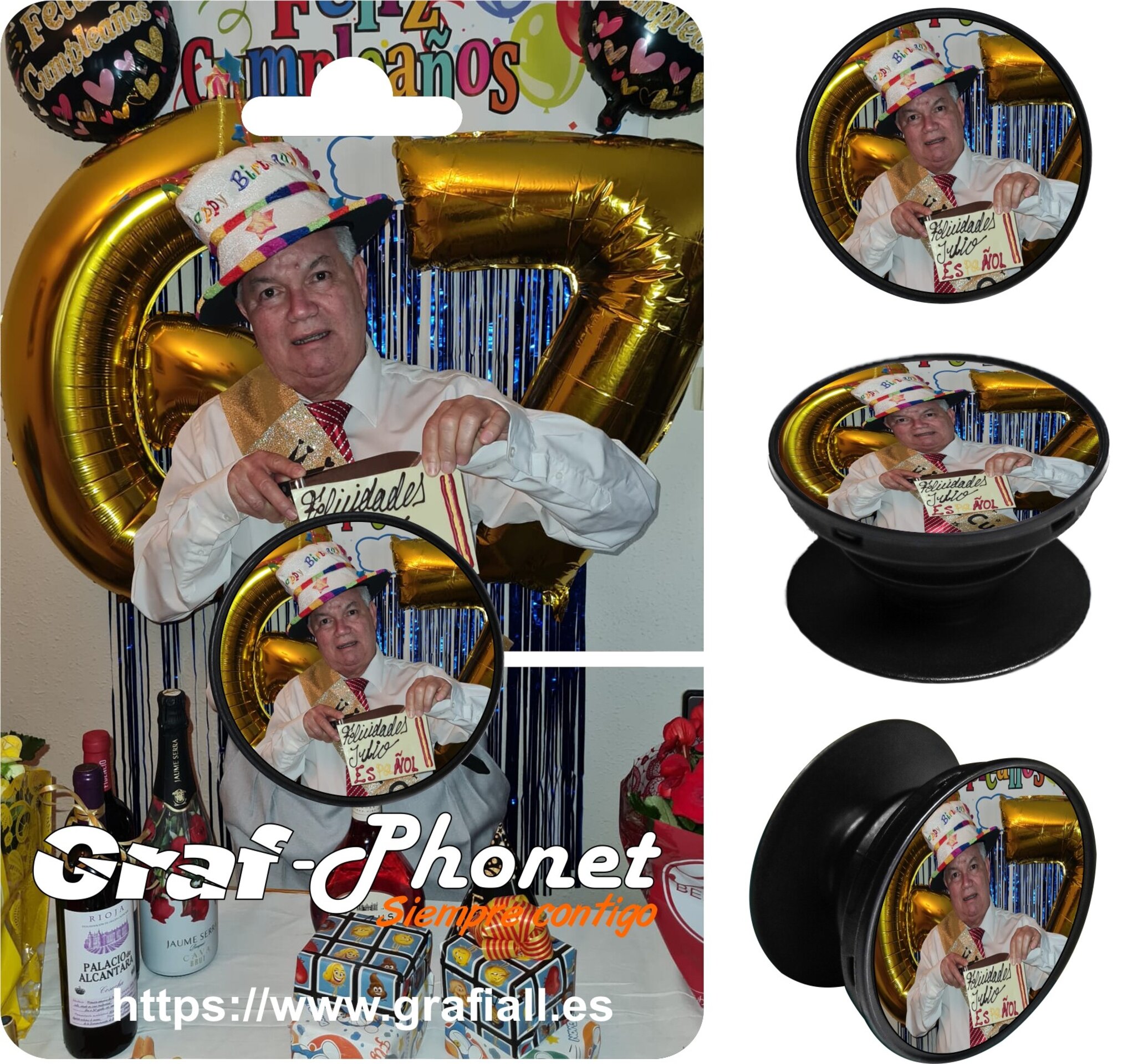 GrafPhonet soporte para móviles - 5