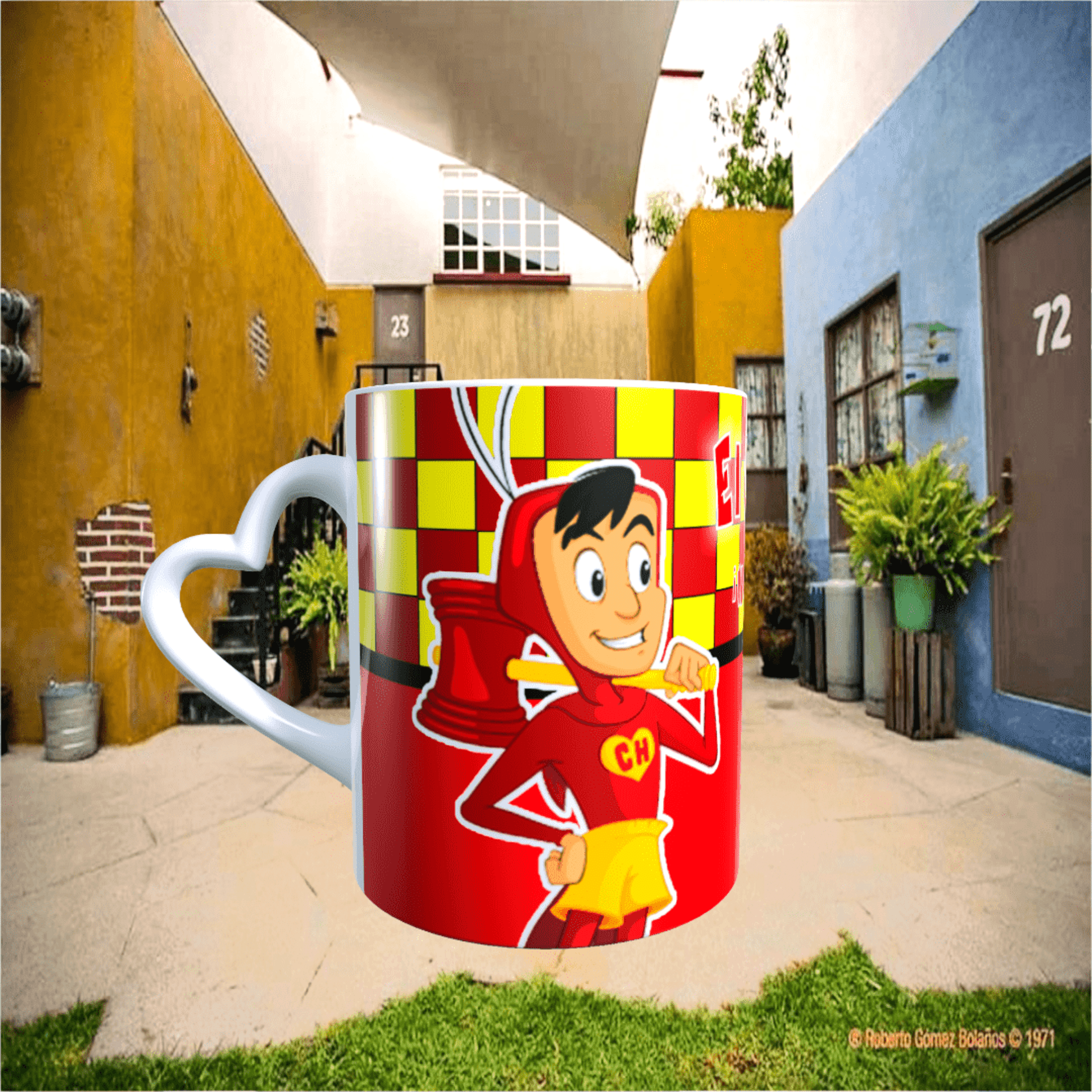 Taza personalizada El Chapulin Colorado. - 4