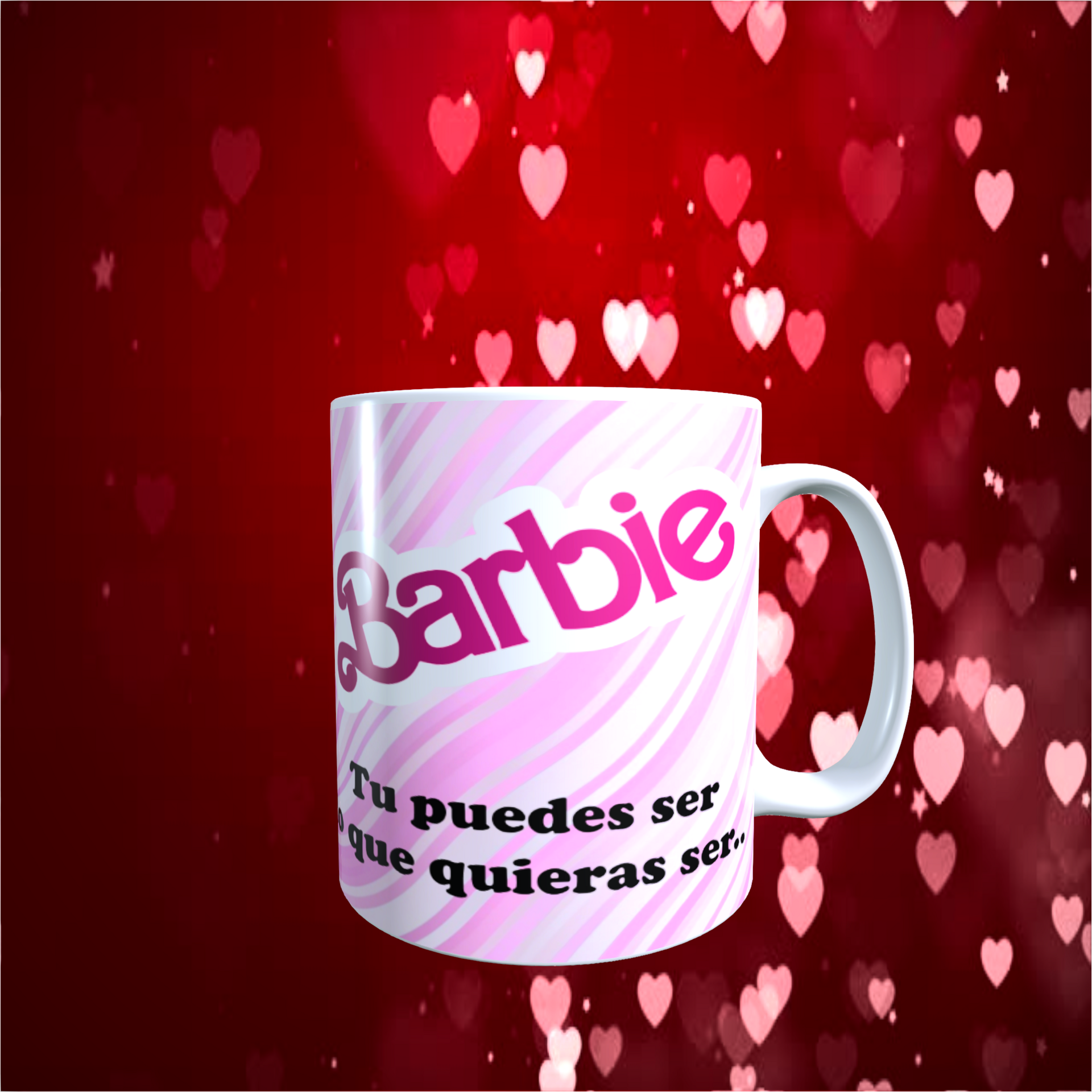 Taza Silueta Barbie “Tu puedes ser lo que quieras ser” - 3