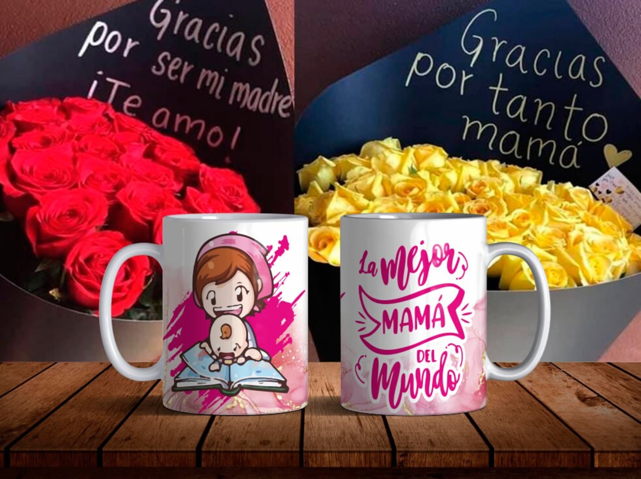 Taza la Mejor Mamá del Mundo, personalizada, varios diseños a elegir. - 5