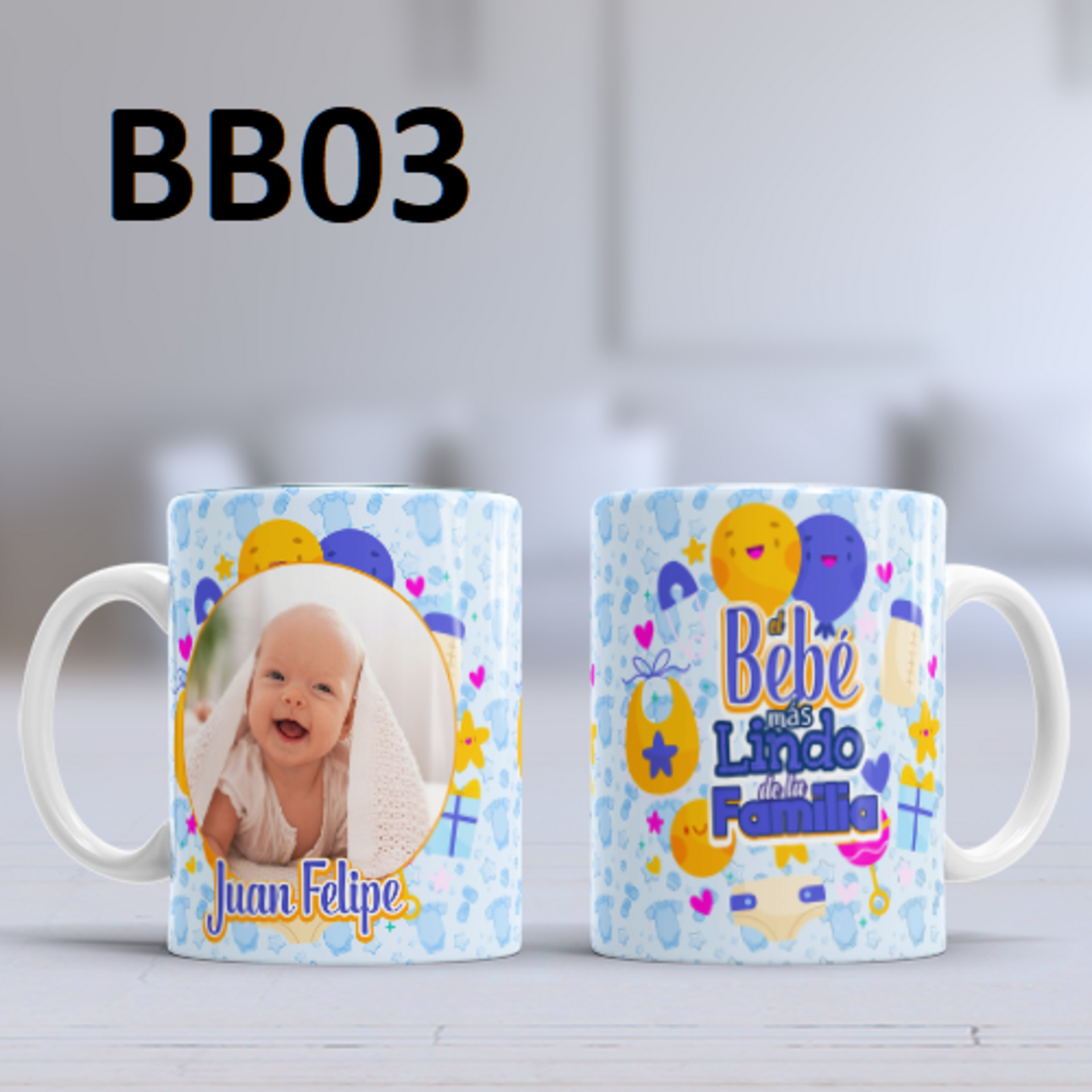 Taza personalizada Mi Bebé varios diseños a elegir. - 3