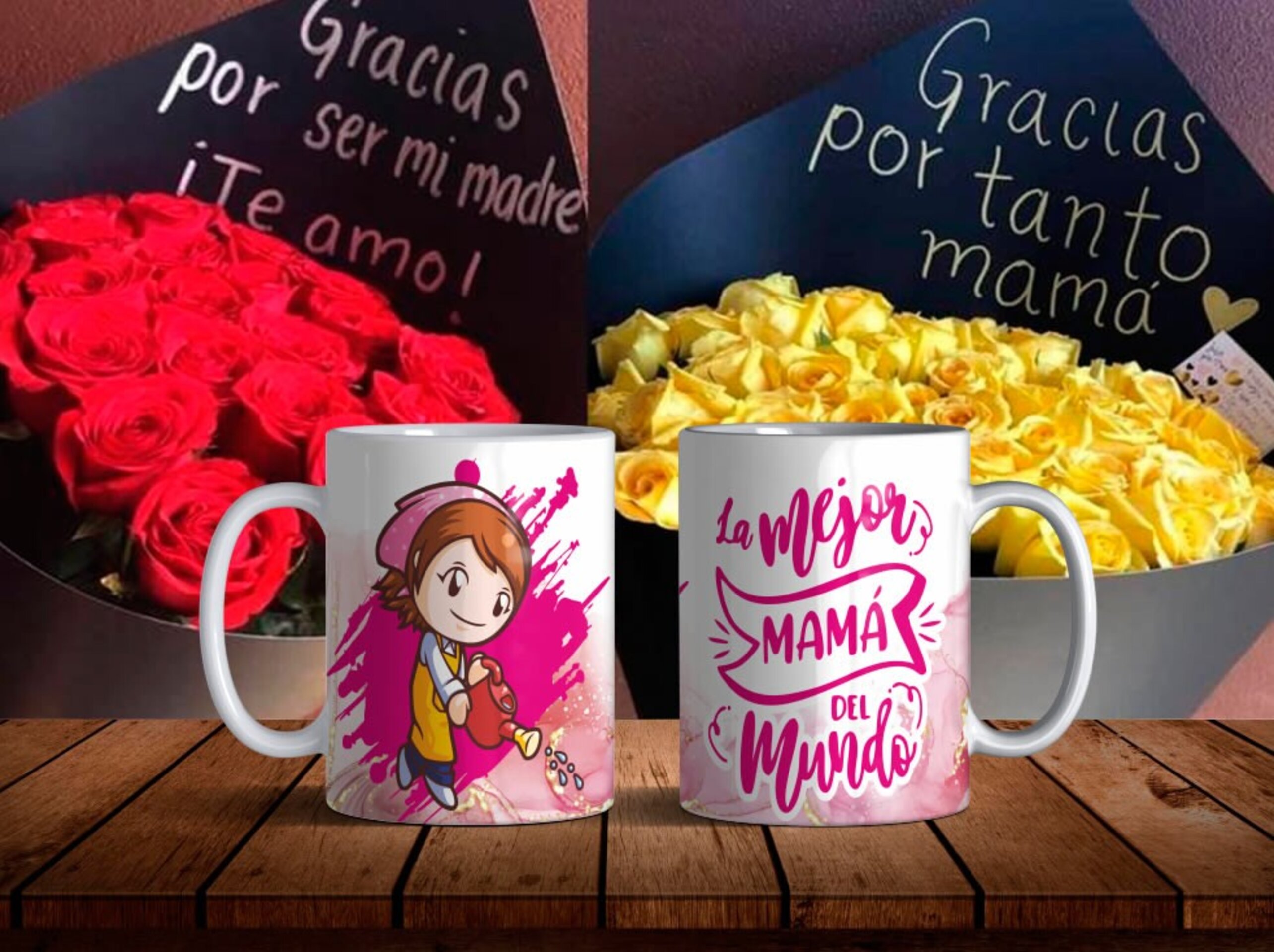 Taza la Mejor Mamá del Mundo, personalizada, varios diseños a elegir. - 4